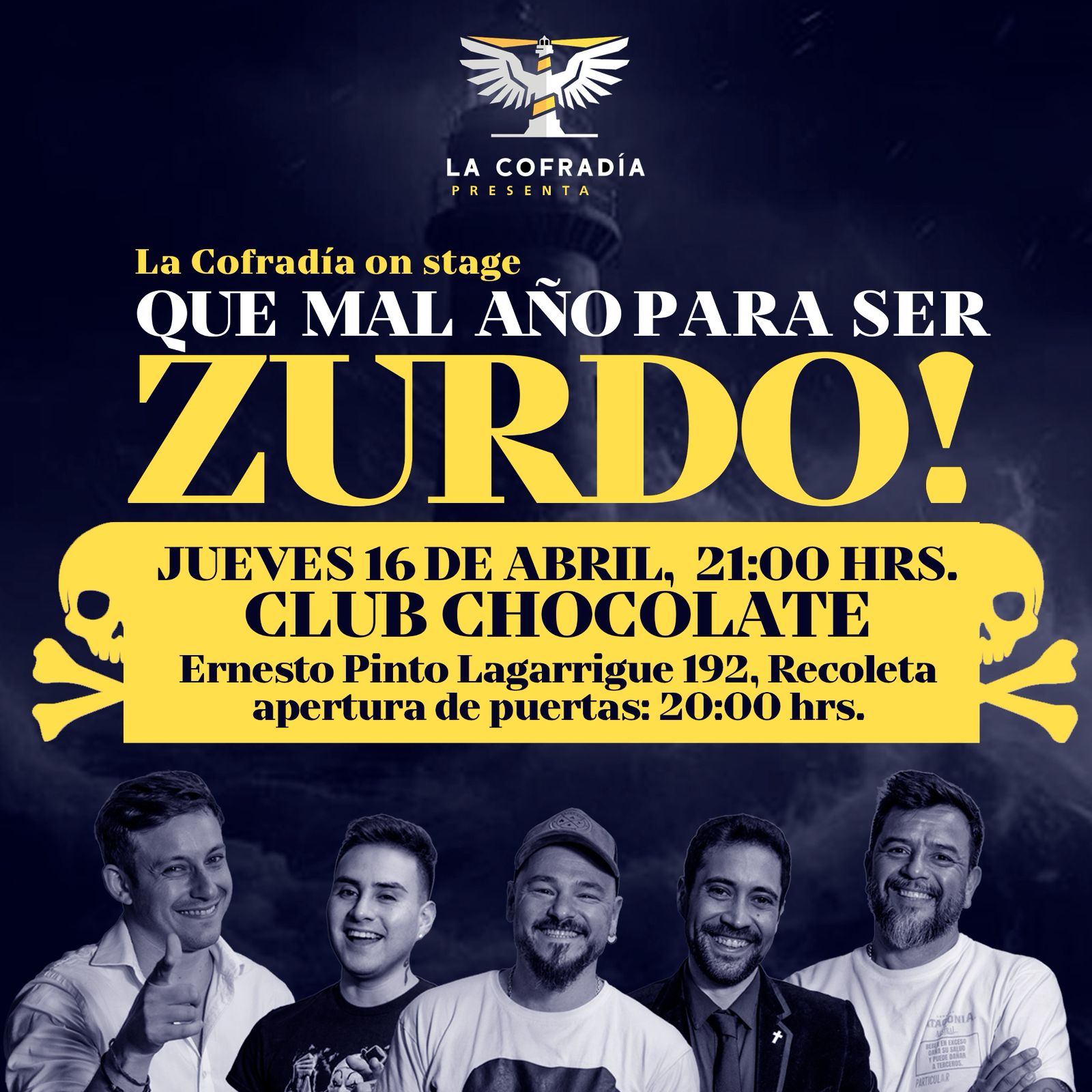 LA COFRADÍA ON STAGE - QUE MAL AÑO PARA SER ZURDO